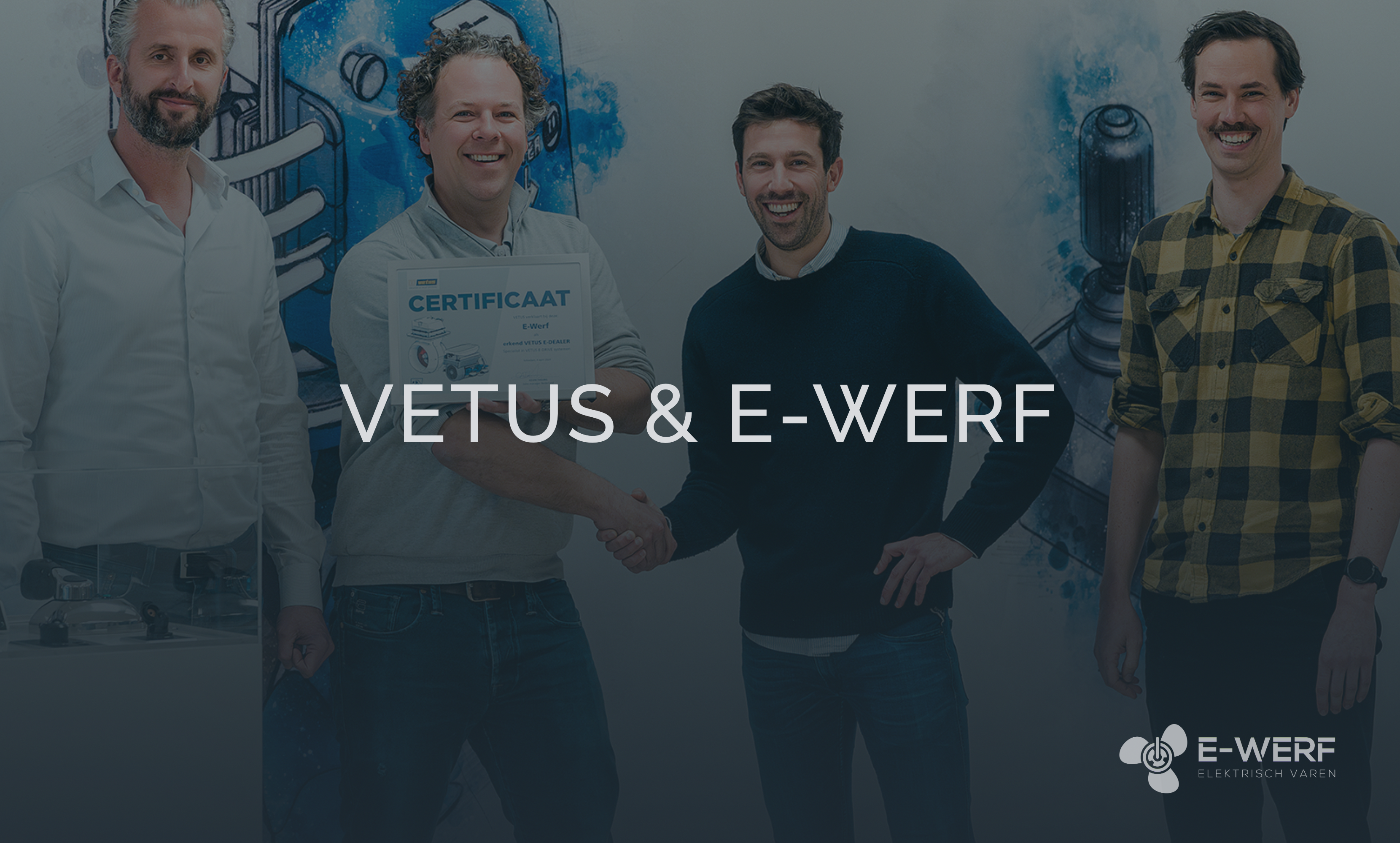 Vetus and E-WERF join hands with dealership E-Line engines