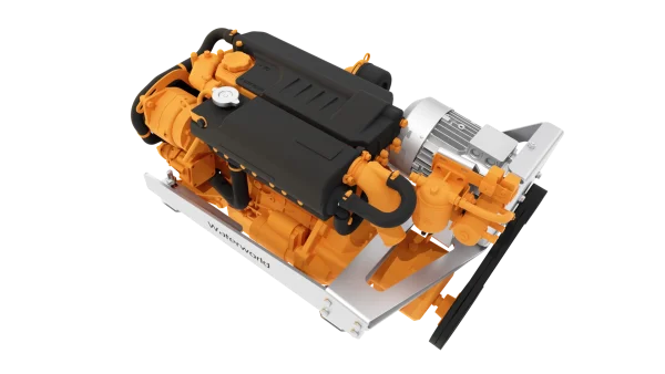 Waterworld 4 KW hybride | Elektrische hybrideset voor Vetus 42PK met TMC 60 - Afbeelding 3