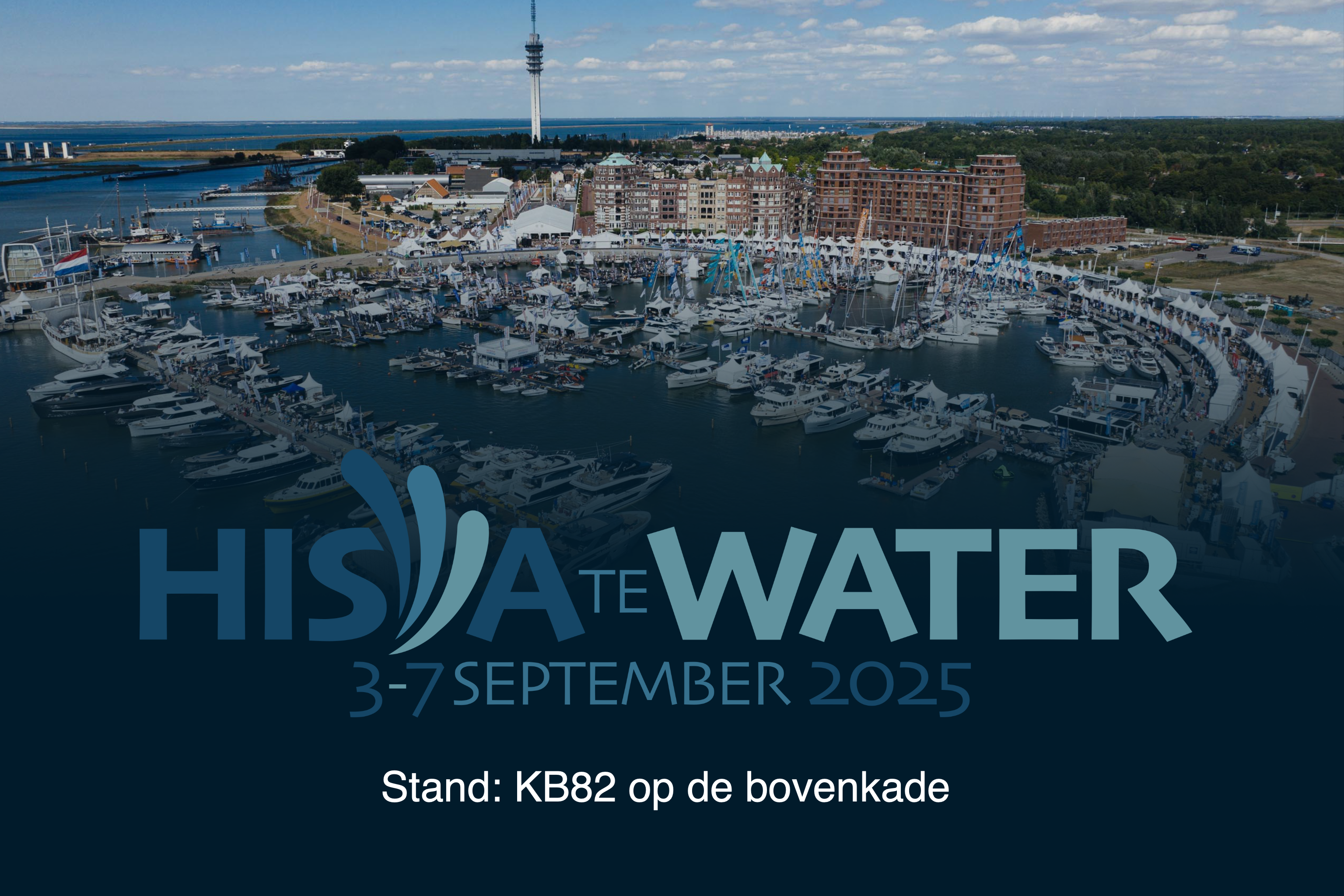 E-WERF en Bootombouwen op de Hiswa te Water 2025