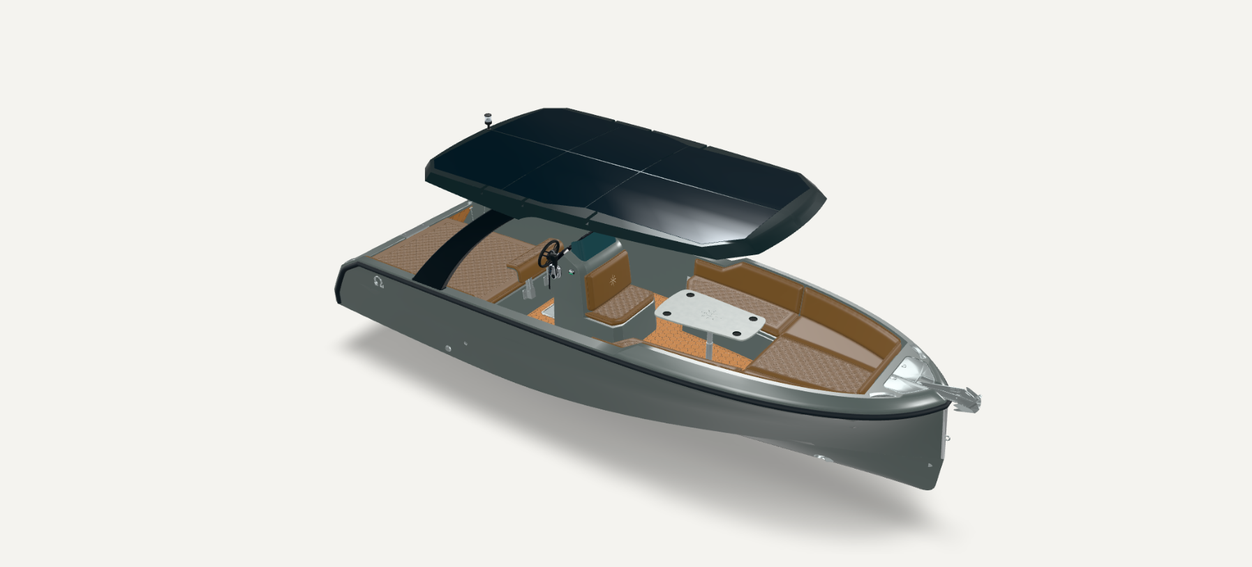 Helios Omega 7.2 met solar T-top